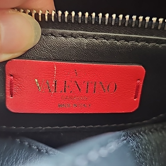 Valentino Garavani Demi Lune Rockstud Fringe Satchel Bag - Picture 12 of 14